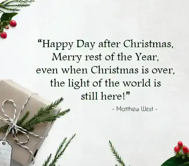 Quotes About Boxing Day