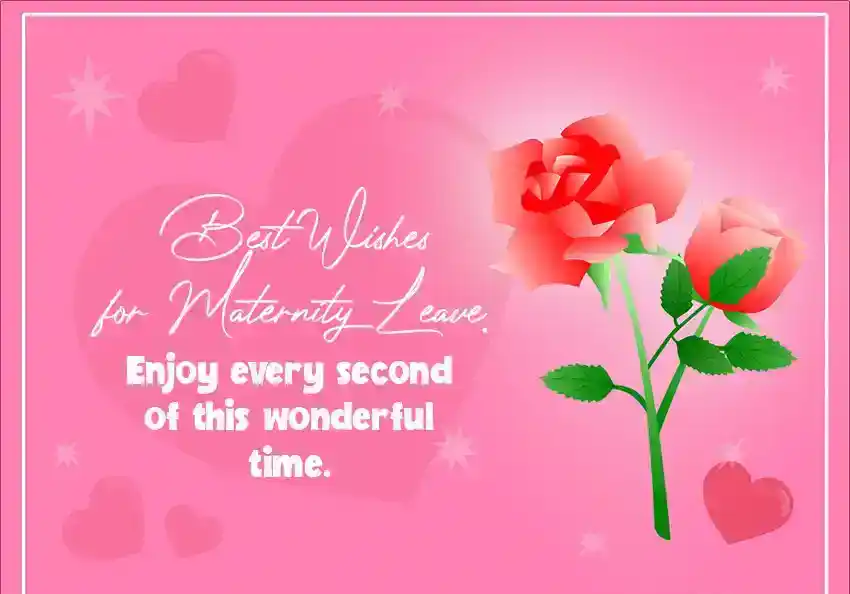 Best Wishes for Maternity Leave