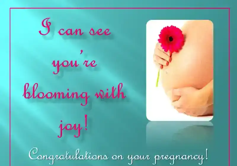 pregnancy wishes messages facebook