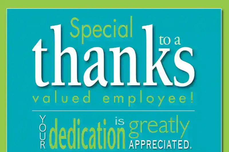 Appreciation messages for job well done