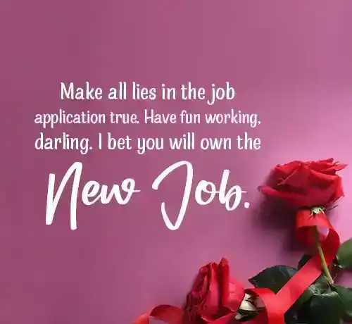 funny job messages for her