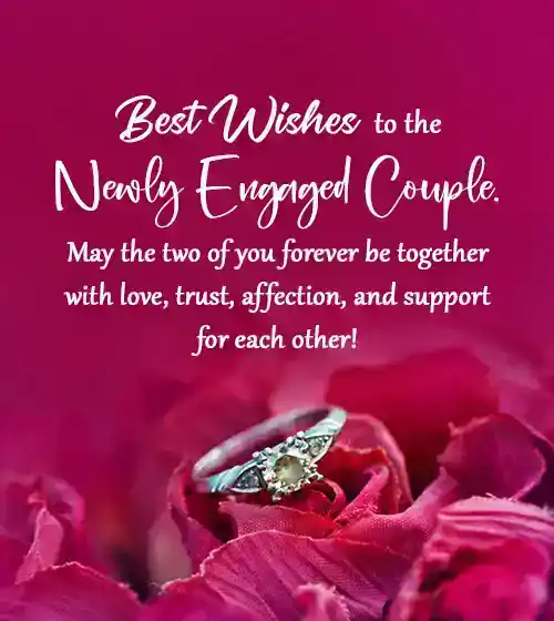 Best Wishes For Newly Engaged Couple