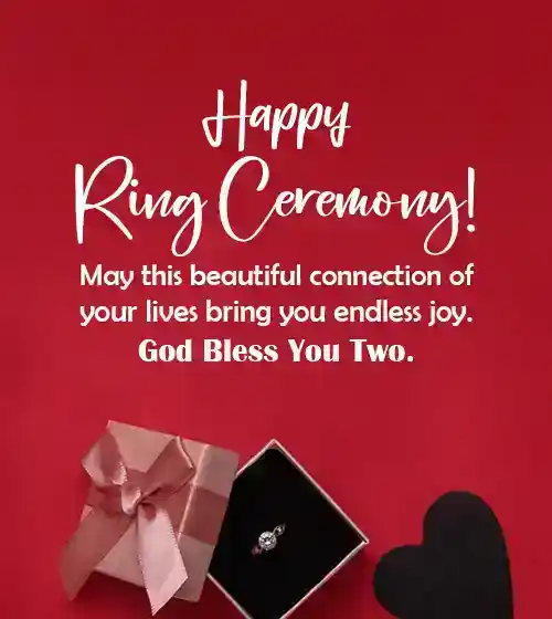 ring ceremony wishes