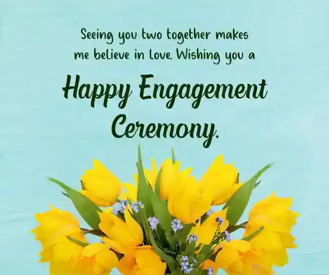 engagement wishes for friend