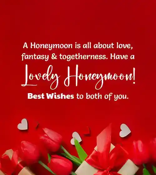 wishes for honeymoon trip