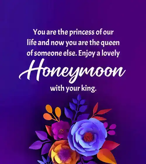 Happy Honeymoon Wishes For Sister