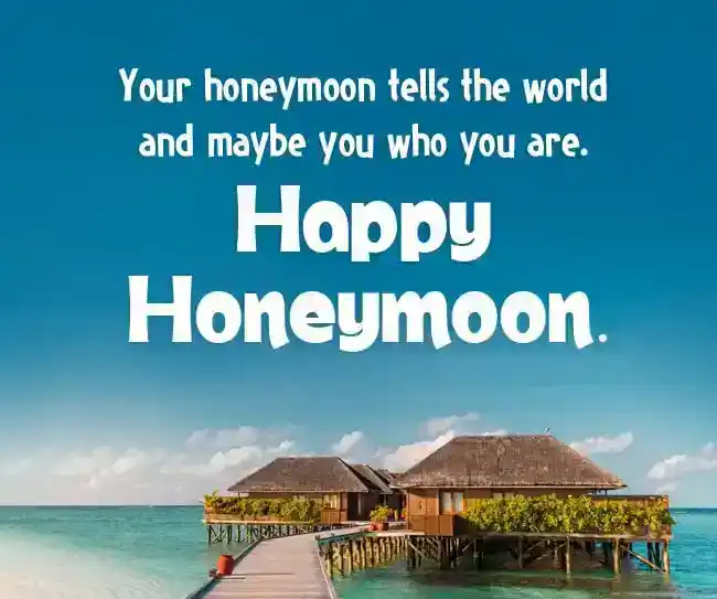 honeymoon messages