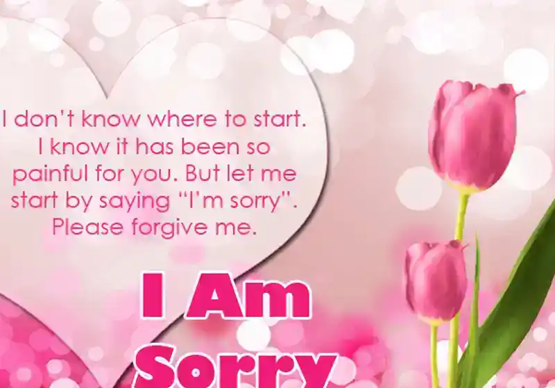 romantic sorry messages for husband