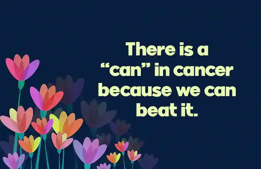 Message for Cancer Patient