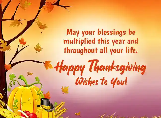 thanksgiving message to family