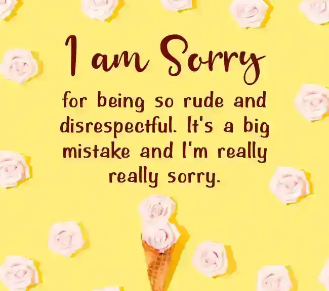 apology message to dad