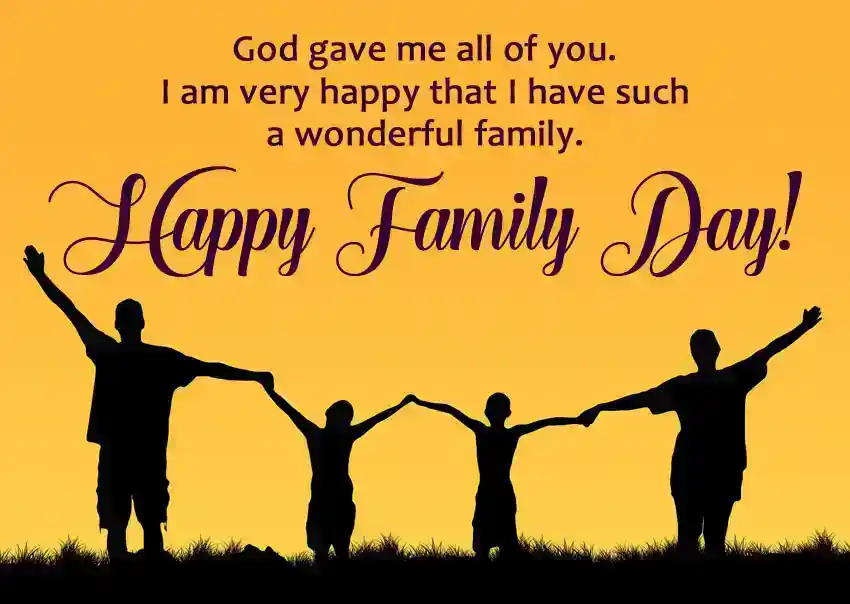Best Wishes for Family Day