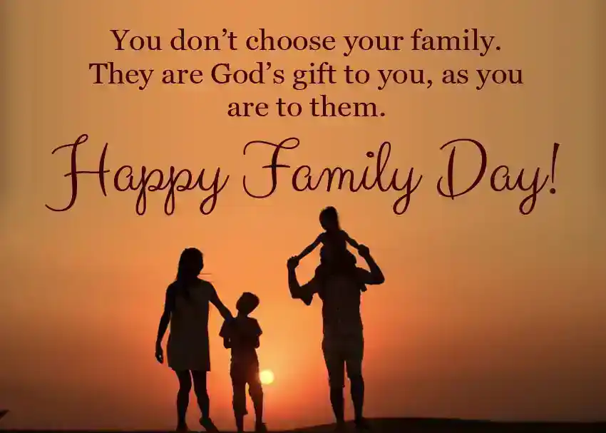 Inspirational Message for Family Day