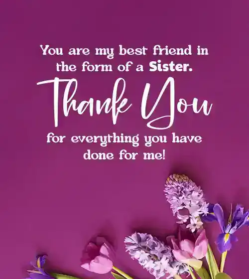 short message for sister