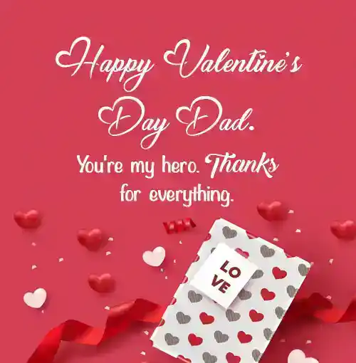 valentine messages for dad