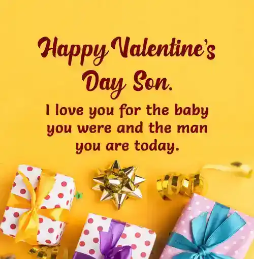 valentine messages for son
