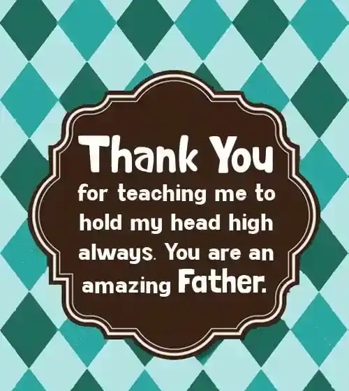 thank you dad quotes