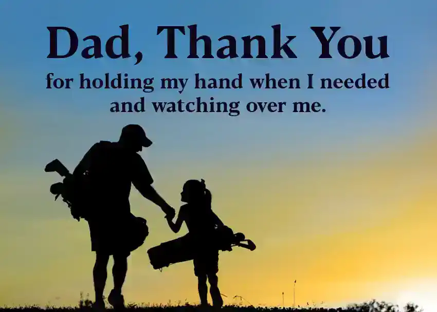 Thank You Dad Messages