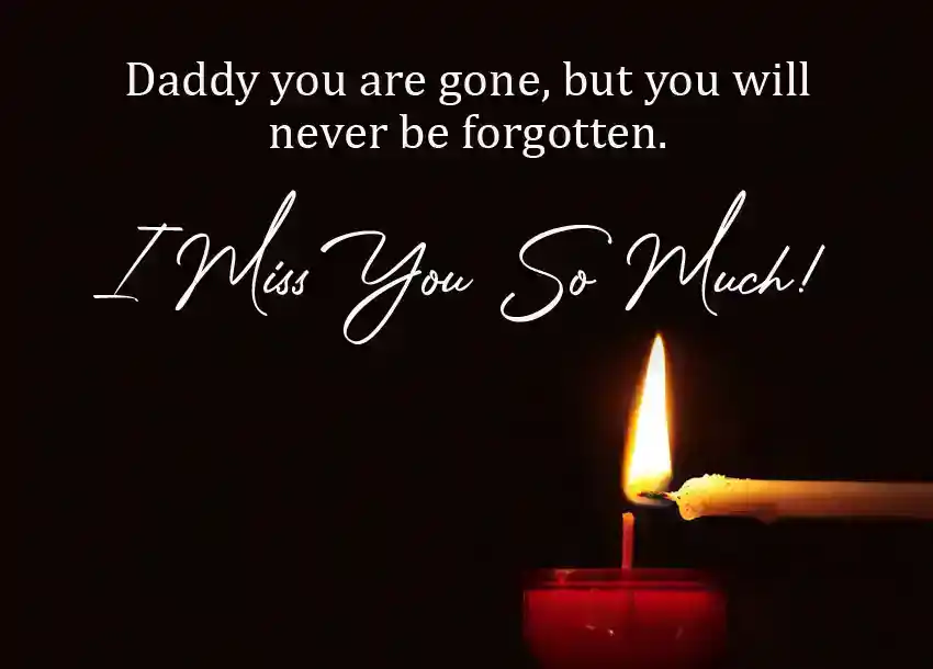 I Miss You Messages For Dad After Death From Son