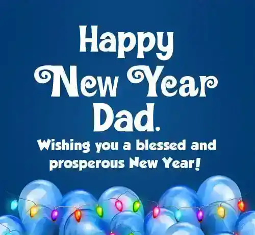 new year wishes for dad