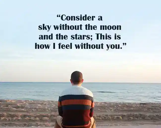 alone message for her