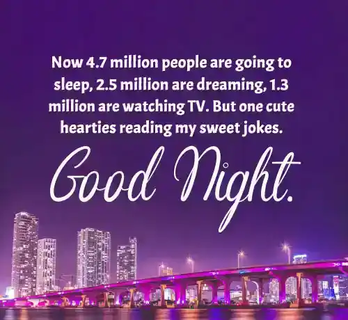 good night jokes