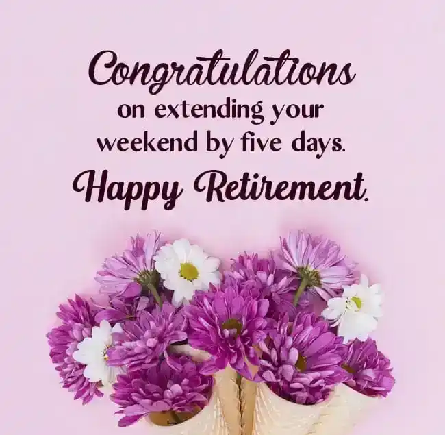 funny retirement congratulation messages