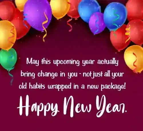 funny new year quotes for her