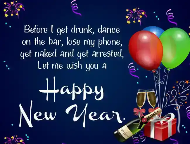 funny new year wishes