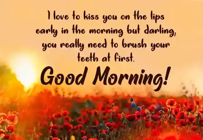 Funny Good Morning Wishes for Him