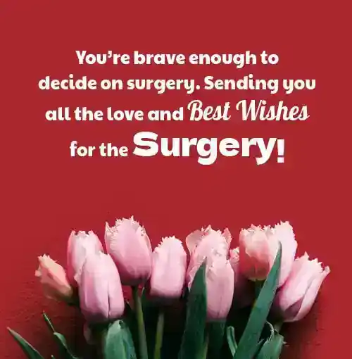 well wishes for surgery