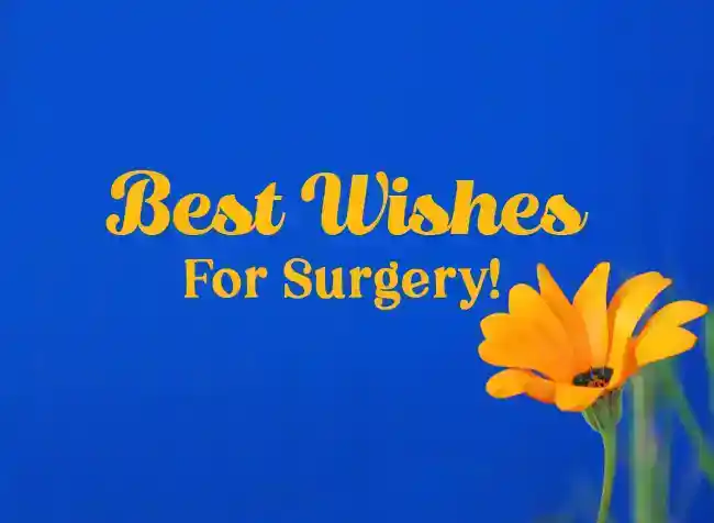 best wishes for surgery