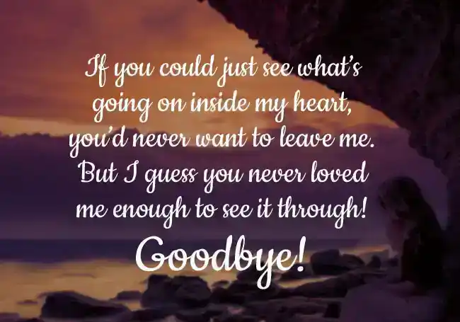 Heartfelt Goodbye Messages for Girlfriend