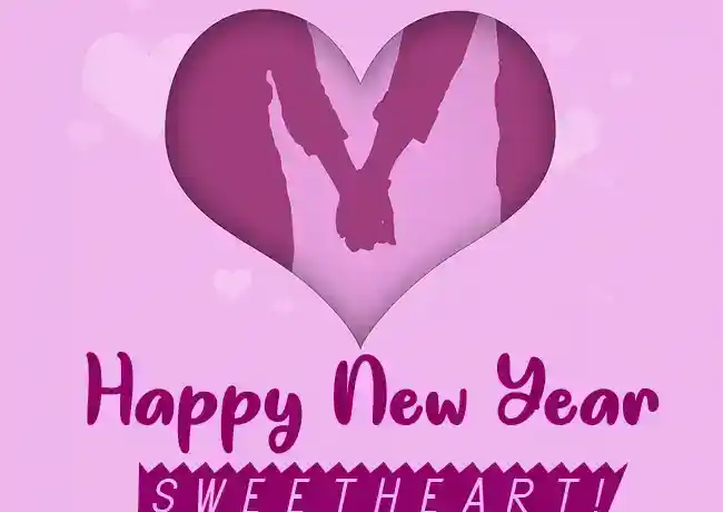 Happy New Year To My Sweet Girlfriend