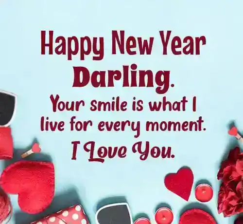 happy new year love message
