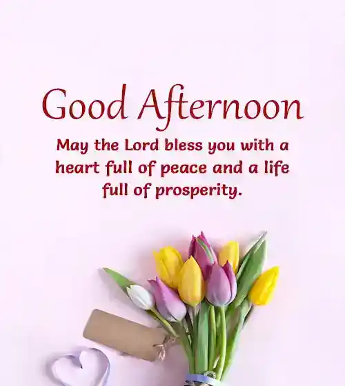 Good Afternoon Blessings and Prayers