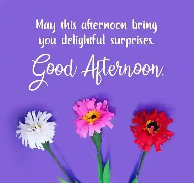 good afternoon wishes