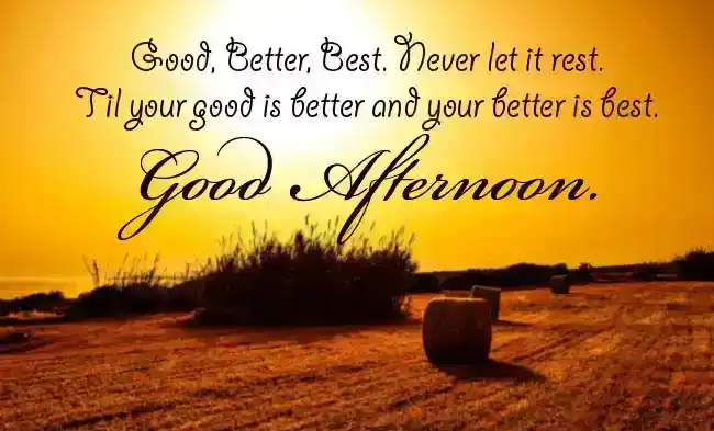 Inspiring Good Afternoon Wishes for Her