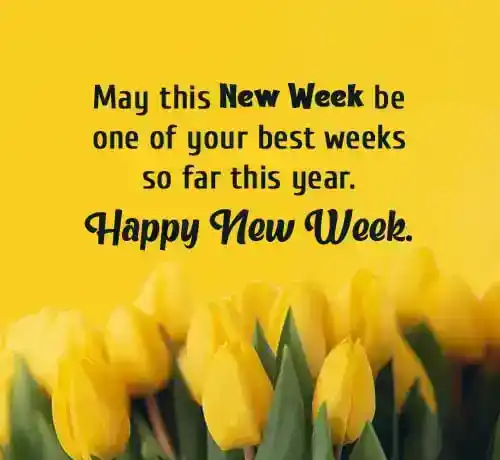 new week message