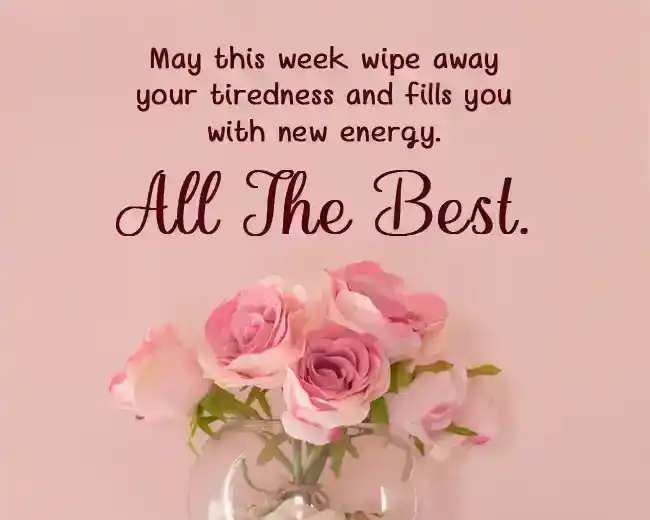 new week blessings