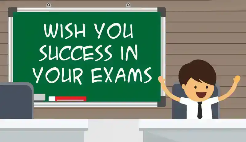 wish you success in your exams messages