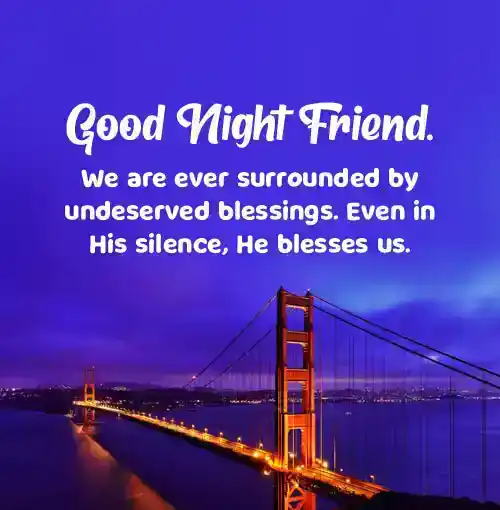 spiritual good night messages for friend