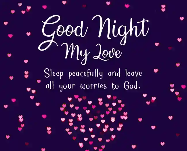 Good Night Prayer for My Love