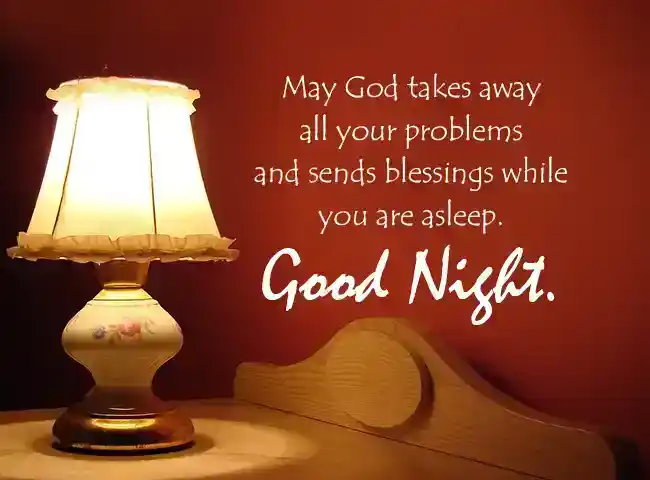 good night prayer message