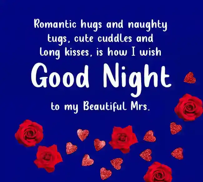 good night message for wife
