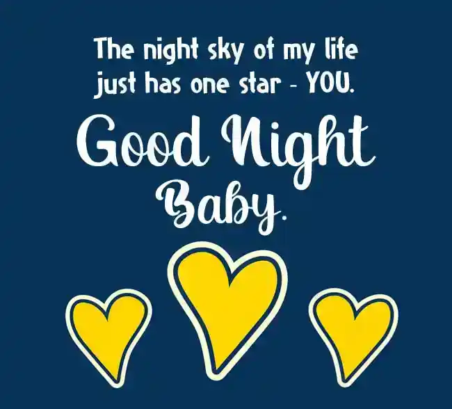 funny sweet good night message for my wife