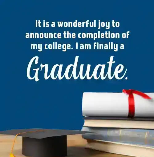 college graduation announcement wording