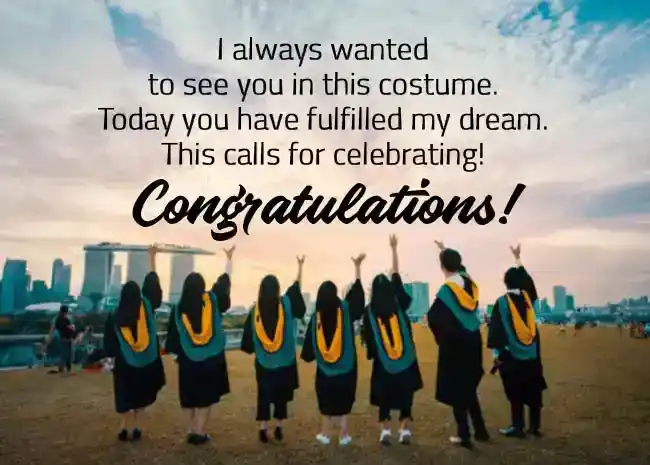 Happy Graduation Wishes for Sister