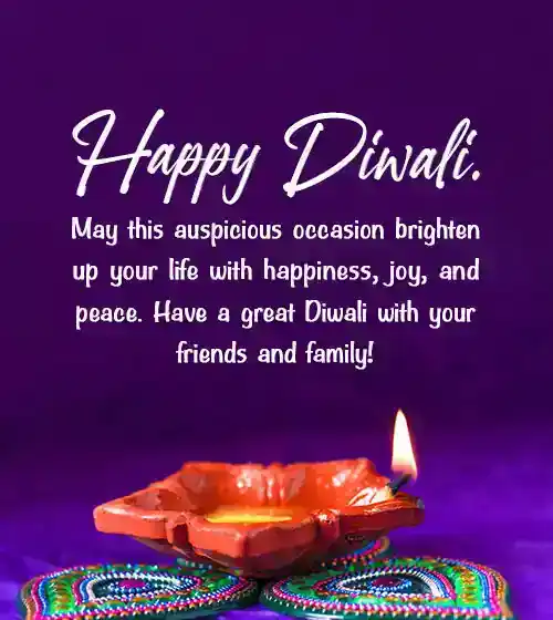 happy diwali message