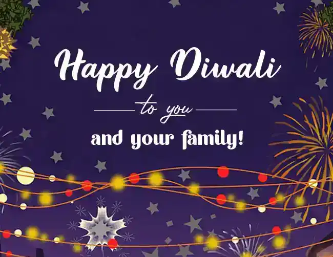 diwali wishes for friends and family